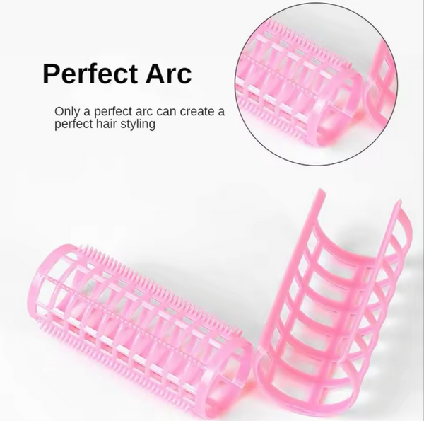 Heatless rollers for curly hair