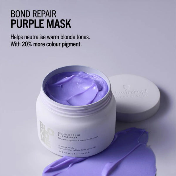 Blond Me Bond Repair Purple Mask