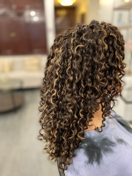 curl dye/ صبغ ( down payment )عربون فقط